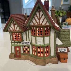 Dept 56 Dickens' Village Hembleton Pewterer